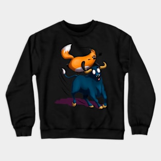 Fox and bull Crewneck Sweatshirt